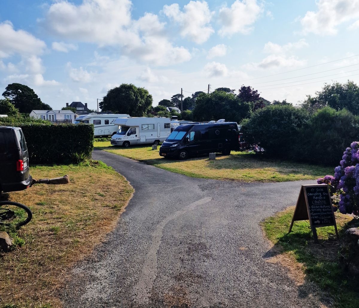 Entering Camping du Paou